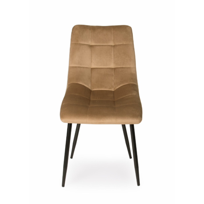 Barbi szék, élénk barna plüss kárpittal Barbi szék, élénk barna plüss kárpittal