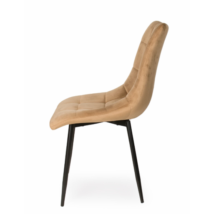 Barbi szék, élénk barna plüss kárpittal Barbi szék, élénk barna plüss kárpittal