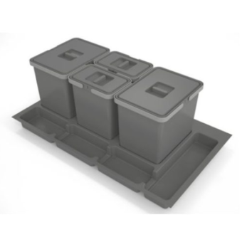 CASA hulladéktároló, 820 x 480 (2x15+2x7L) CASA hulladéktároló, 820 x 480 (2x15+2x7L)