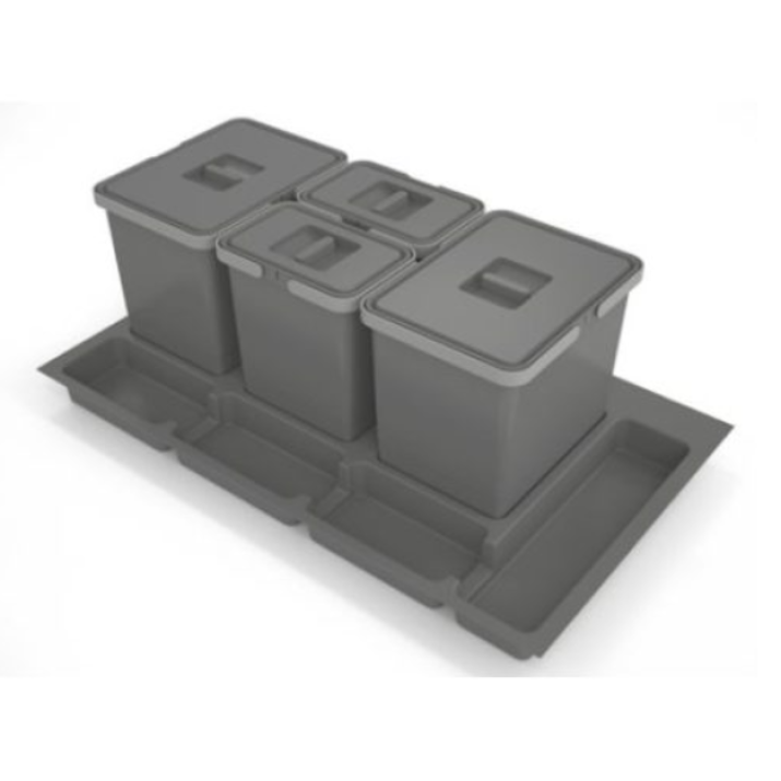 CASA hulladéktároló, 820 x 480 (2x15+2x7L) CASA hulladéktároló, 820 x 480 (2x15+2x7L)