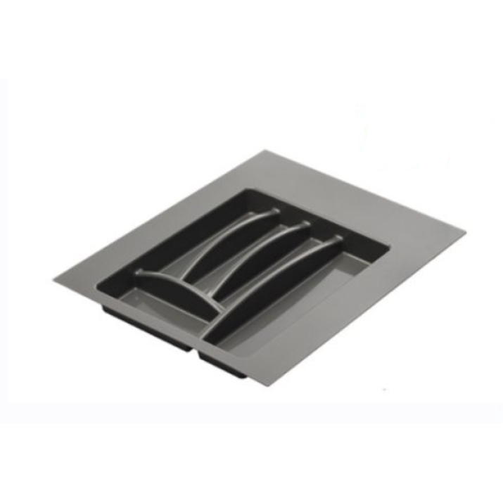 Műanyag evőeszköztartó - Szürke (300 mm) Műanyag evőeszköztartó - Szürke (300 mm)