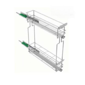 FGV Kamravasaltok alsó szekrénybe, EXCEL fékes, 90% kihúzású fióksínnel (150 x 490 mm), jobbos