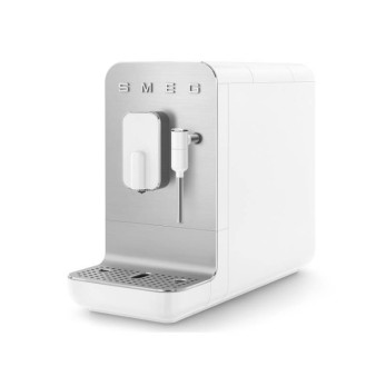 SMEG Automata kávéfőző tejhabosítóval, matt fehér