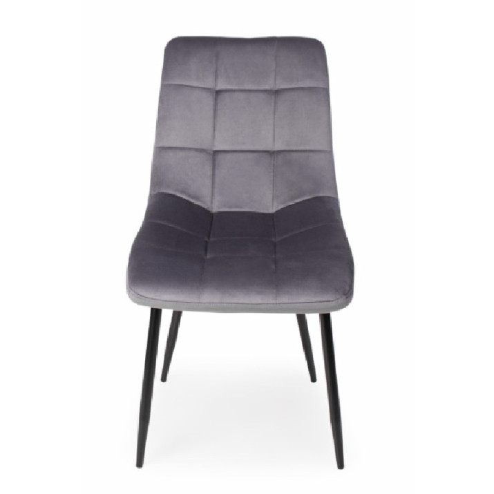 Barbi szék, szürke plüss kárpittal Barbi szék, szürke plüss kárpittal