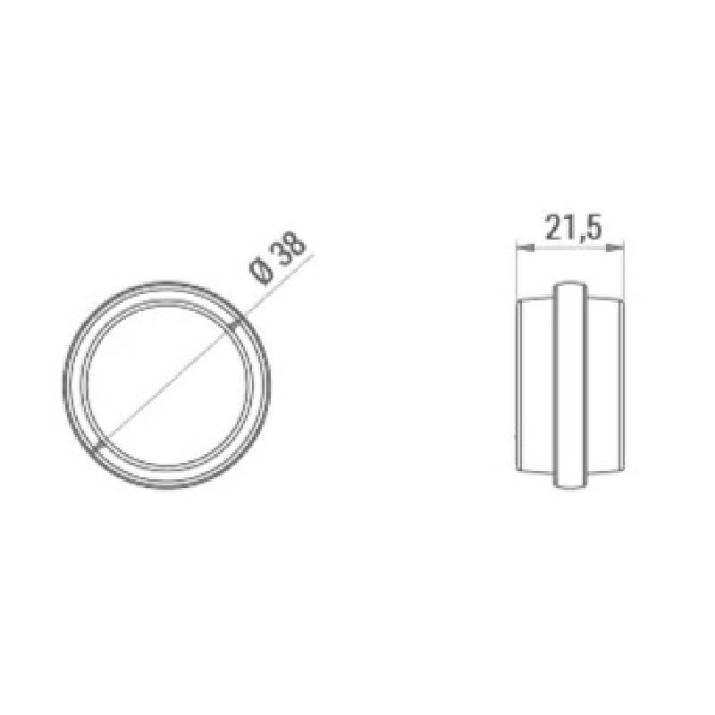 Öntapadós ajtóütköző FRANKY 20, fehér (1db/csomag) Öntapadós ajtóütköző FRANKY 20, fehér (1db/csomag)